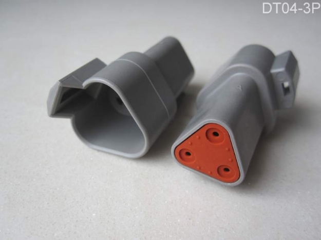 Picture of DT04-3 compatible connector