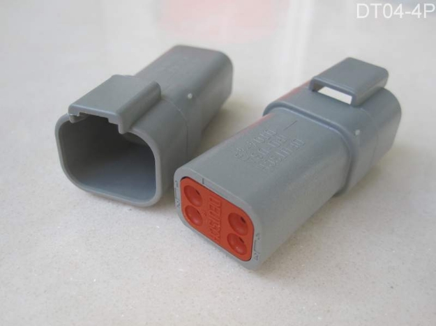Picture of DT04-4 compatible connector