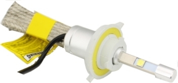 Picture of 1 x set H13 Hi-Lo LED Bulbs, 4800 Lumen,  Red Tail series x 2