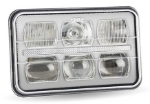 Picture of 4" x 6" Premium LED Projector Headlight, model H25LED