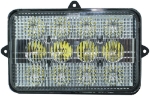 Picture of Larsen LED kit for JD Picker using built-in cab lights.