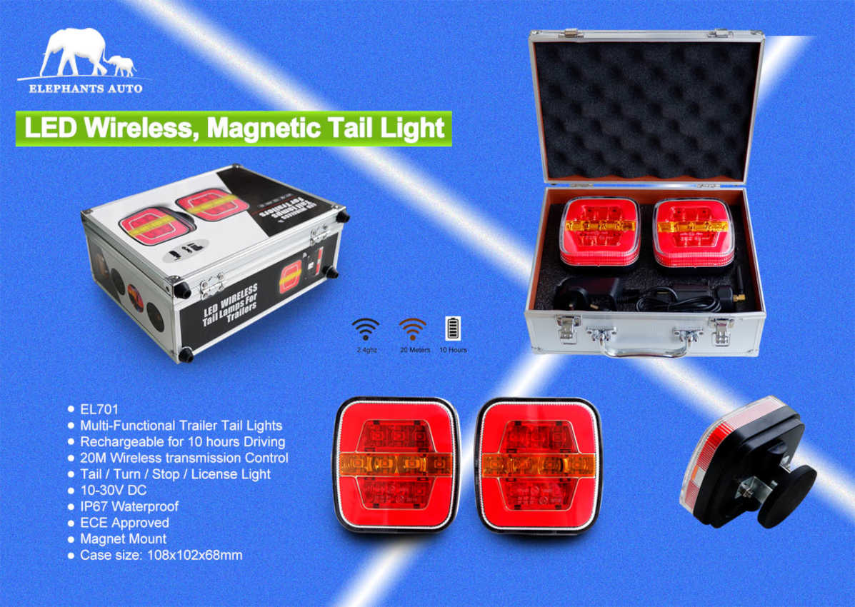 Larsen Lights, LED lights for your equipment !. Wireless Tail