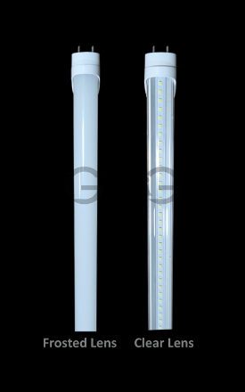 Picture of T8 LED Tube - 22W, 4ft, Clear Lens -3045 Lumen. 5000k. QTY 25 in a case. 