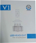 Picture of Set of H3 LED bulbs, V1 - cooling fan style