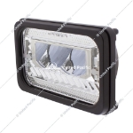 Picture of 4" X 6" Heated LED Headlight High Beam - Chrome, model 34132