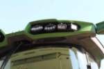 Picture of Larsen LED kit made to fit JD S Series Combine using 4 x HP-5 and 4 x HP-2 on cab
