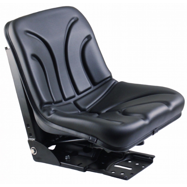 Picture of Bucket Seat, Black Vinyl w/ Mechanical Suspension