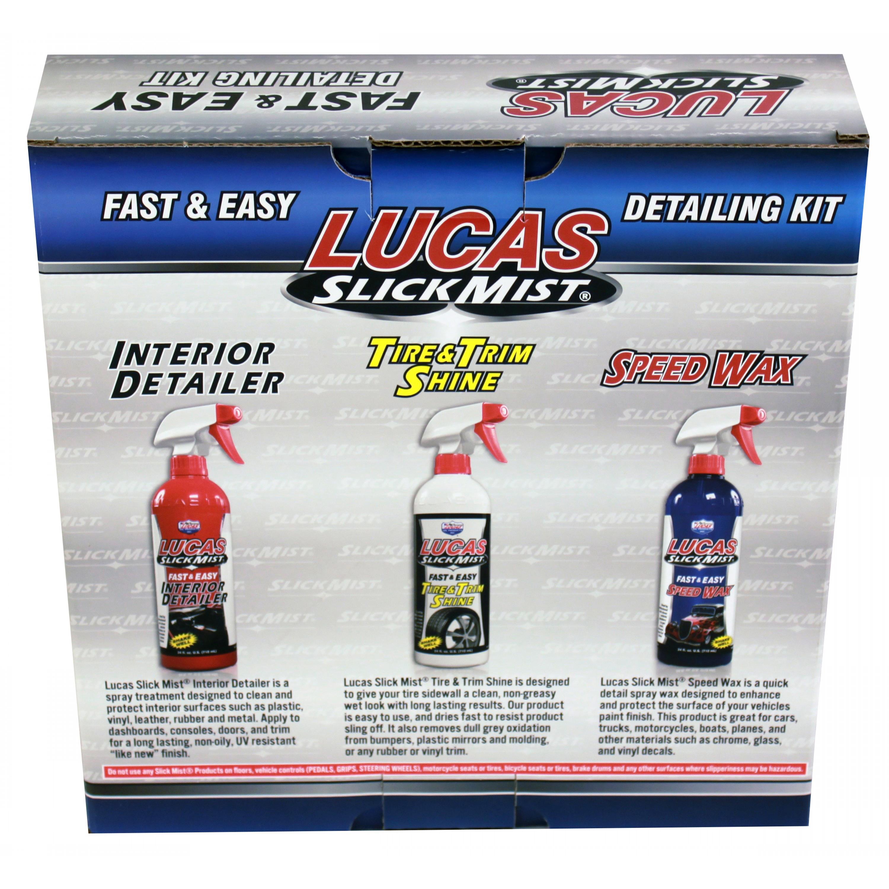 Lucas Oil - Our Slick Mist Speed Wax is the quickest and easiest