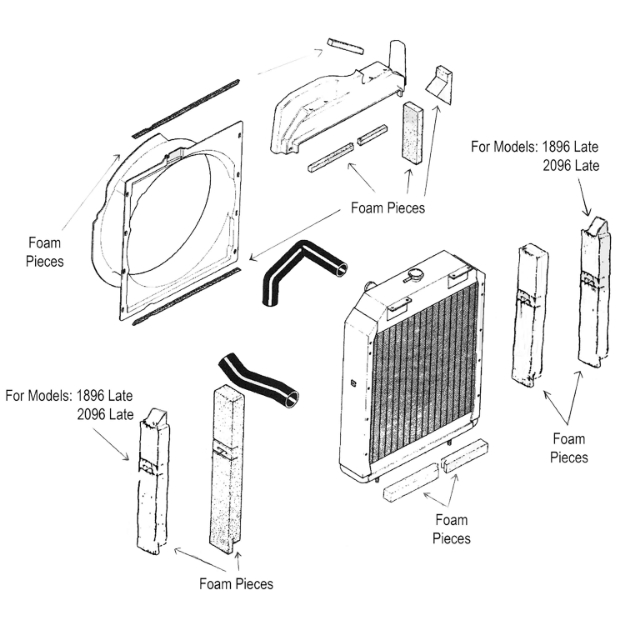 Picture of Radiator Cushion Foam Kit