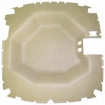 Picture of Headliner, Sailcloth Tan Preformed Cloth