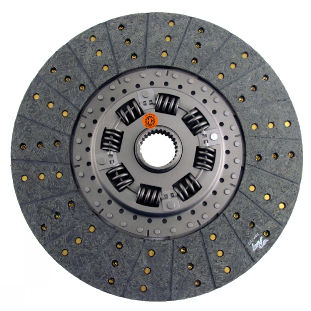 Picture of 14" Transmission Disc, Woven, w/ 1-3/4" 27 Spline Hub - Reman