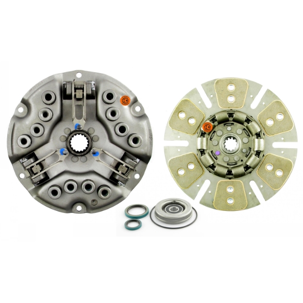 Picture of 12" Single Stage Clutch Kit, w/ 6 Large Pad Disc, Bearings & Seals - New