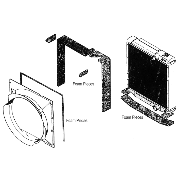 Picture of Radiator Cushion Foam Kit