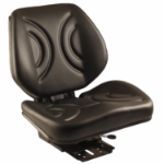 Picture of Low Back Seat, Black Vinyl w/ Mechanical Suspension