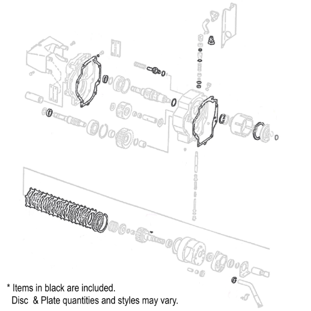 Picture of IPTO Gasket Kit, w/o Brakes