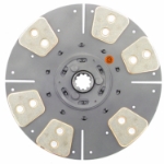 Picture of 11" Transmission Disc, 6 Pad, w/ 1-1/8" 10 Spline Hub - New