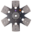 Picture of 12-7/8" Transmission Disc, 6 Pad, w/ 1" 15 Spline Hub - Reman