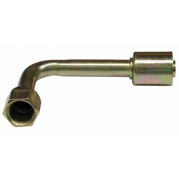 Picture of Female Flare Fitting, #10 (7/8"), 90 Degree