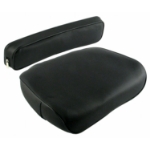 Picture of Cushion Set, Black Vinyl, Strapped Style - (2 pc.)