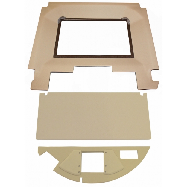 Picture of Main Headliner, Sailcloth Tan Vinyl w/ Formed Plastic