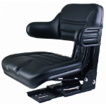 Picture of Wrap-Around Seat, Black Vinyl w/ Mechanical Suspension