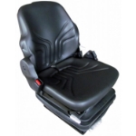 Picture of Grammer Mid Back Seat, Black Vinyl w/ Mechanical Suspension