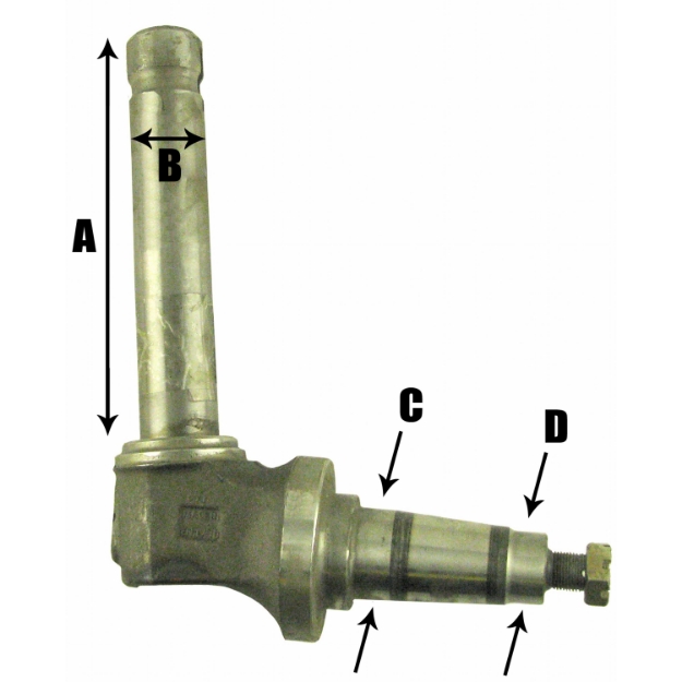 Picture of Spindle, 2WD, LH or RH, 8.312"