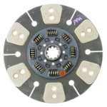 Picture of 14" Transmission Disc, 6 Pad, w/ 1-3/4" 10 Spline Hub - New