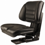 Picture of Low Back Seat, Black Vinyl w/ Mechanical Suspension