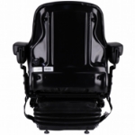 Picture of Sears Mid Back Seat, Black Vinyl Seat, w/ Mechanical Suspension