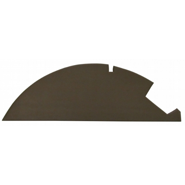 Picture of Front Headliner Piece, Brindle Brown Vinyl w/ Plastic Back