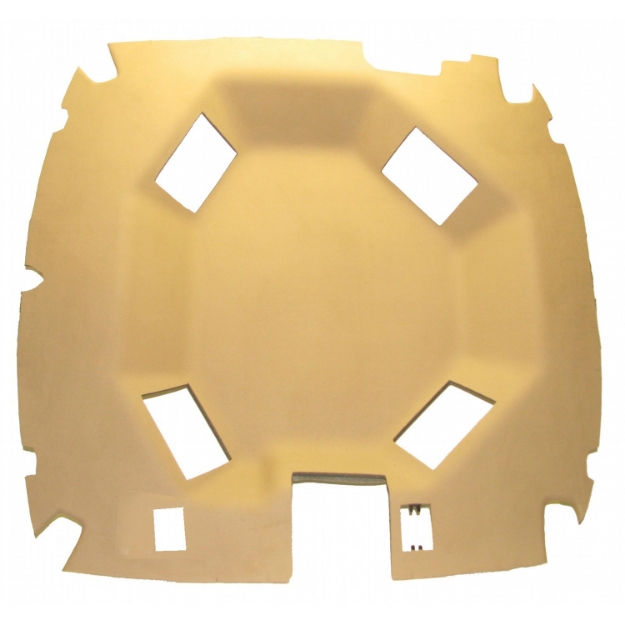 Picture of Headliner, Sailcloth Tan Vinyl w/ Formed Plastic