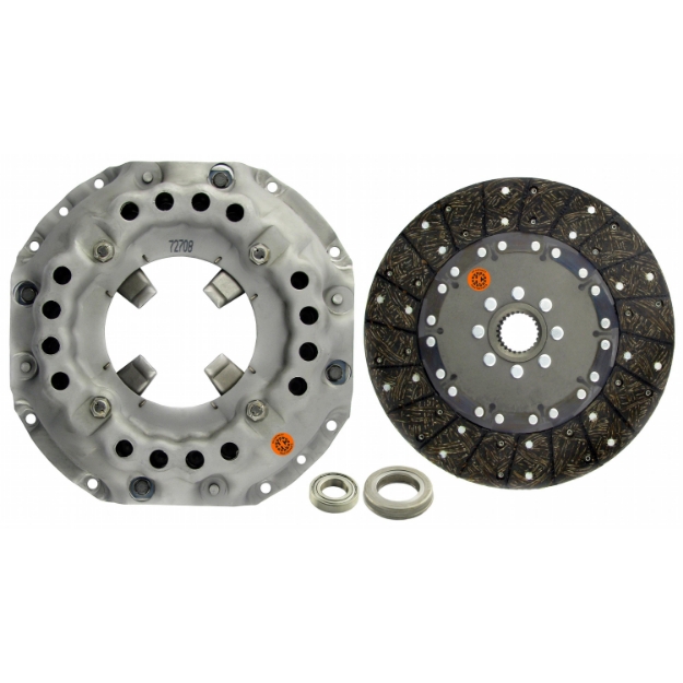 Picture of 12" Single Stage Clutch Kit, w/ 1-5/8" 25 Spline Disc & Bearings - New