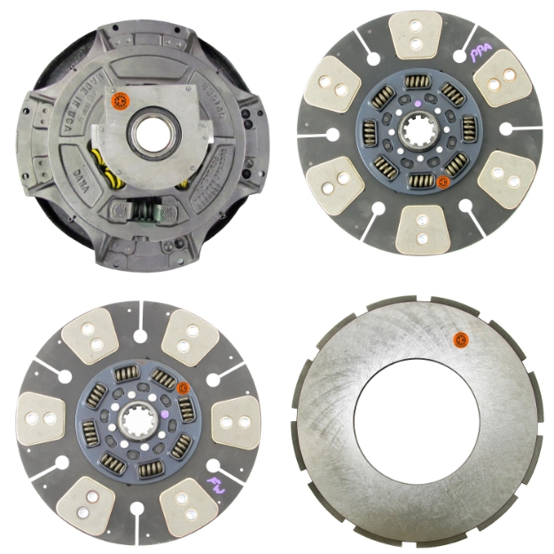 Picture of 14" Dual Disc Clutch Kit, w/ Bearing & Intermediate Plate - Reman