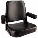 Picture of Low Back Seat, Black Vinyl