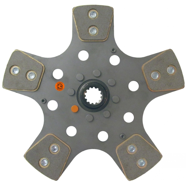 Picture of 11" PTO Disc, 5 Pad, w/ 1" 13 Spline Hub - Reman