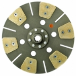 Picture of 11" Transmission Disc, 6 Pad, w/ 1" 10 Spline Hub - New