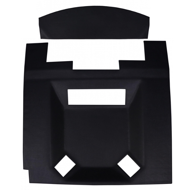Picture of Main Headliner, Black Tan Vinyl w/ Formed Plastic