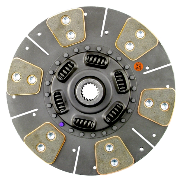 Picture of 11" Transmission Disc, 6 Pad, w/ 1-1/8" 17 Spline Hub - New