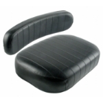 Picture of Cushion Set, Black Embossed Vinyl, Pipe Style Frame - (2 pc.)