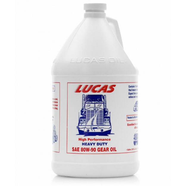Picture of Lucas Heavy Duty 80W-90 Gear Oil, 1 gal. Jug (Case of 4)