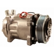 Picture of Sanden SD7H15 Compressor, w/ 6 Groove Clutch - New