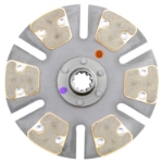Picture of 10" Transmission Disc, 6 Pad, w/ 1-1/4" 10 Spline Hub - New