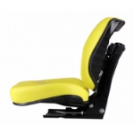 Picture of Low Back Seat, Yellow Vinyl w/ Mechanical Suspension