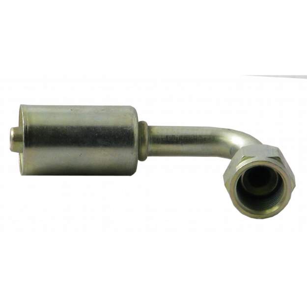 Picture of Female to Male O-Ring Adapter, #8 (3/4"), 90 Degree