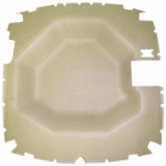 Picture of Headliner, Sailcloth Tan Preformed Cloth