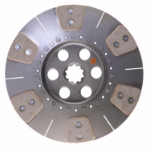 Picture of 12" Transmission Disc, 6 Pad, w/ 1-3/4" 10 Spline Hub - Reman