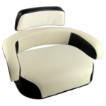 Picture of Cushion Set, Black & Cream Vinyl - (3 pc.)