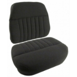 Picture of Cushion Set, Black Fabric - (2 pc.)