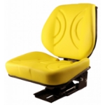 Picture of Low Back Seat, Yellow Vinyl w/ Mechanical Suspension